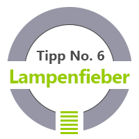 Tipp No.6 aus 12 Tipps gegen Lampenfieber - Lampenfieber bei Ansprachen, Reden, Vorträgen und Präsentationen Dipl.-Psych. Jürgen Junker