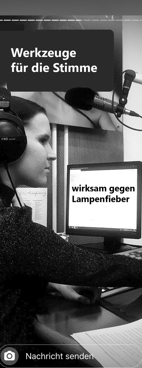 Seminar Lampenfieber für Businesskunden Werkzeuge für die Stimme